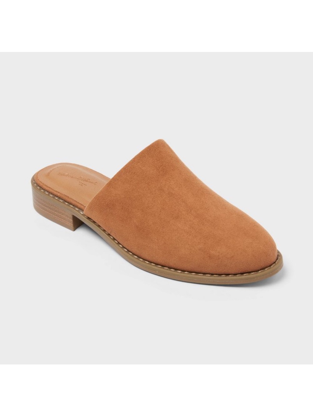 Universal Thread Women's Slip-On Mule in Cognac Suede